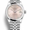 Rolex Datejust 31mm Pink Dial 278240 Super Clone