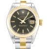 Rolex Lady-Datejust 26mm Black Dial 69173 Super Clone