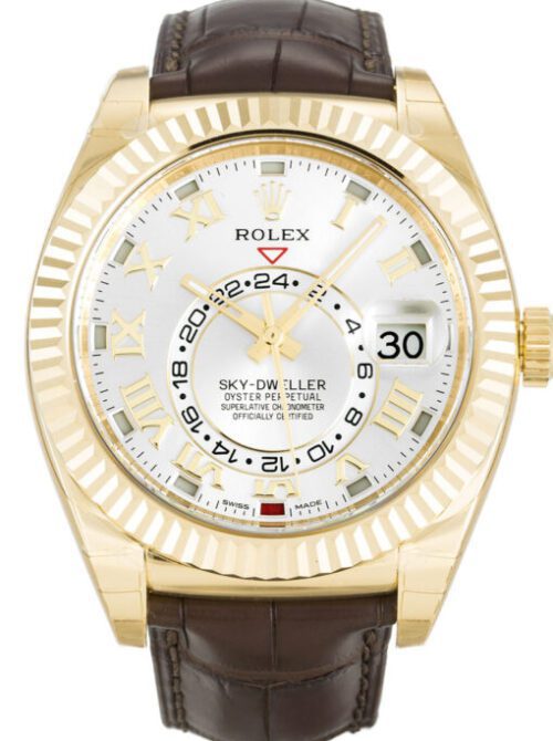 Rolex Sky-Dweller 42mm Silver Dial 326138