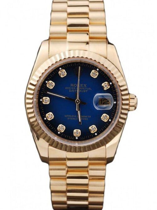 Rolex Datejust 36mm Blue Dial SRL71 Super Clone