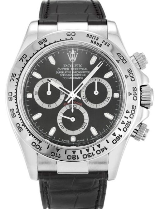 Rolex Daytona 40mm Black Dial 116519