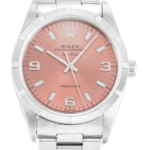 Rolex Air-King 34mm Salmon Dial 14010M-2 Super Clone