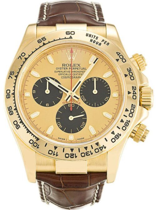 Rolex Daytona 40mm Gold Dial 116518