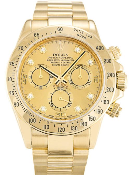 Rolex Daytona 40mm Gold Dial Super Clone