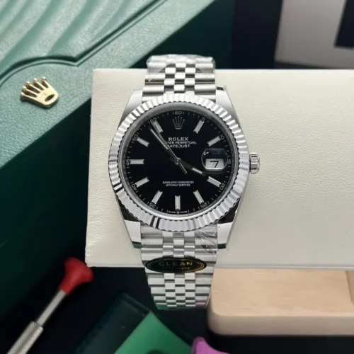 Rolex Datejust 126334 41mm Black Dial Super Clone - Image 2