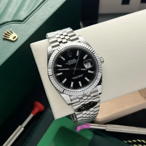 Rolex Datejust 126334 41mm Black Dial Super Clone - Image 3