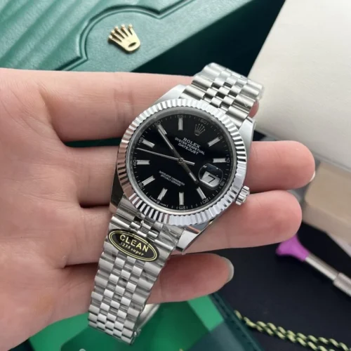 Rolex Datejust 126334 41mm Black Dial Super Clone - Image 4
