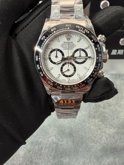 Rolex Daytona White Dial Super Clone 116500LN - Image 3