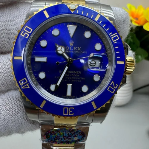 Rolex Submariner 116613LB - Bluesy - Box, Booklet and NFC Card