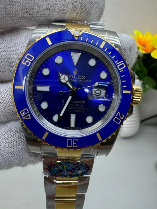 Rolex Submariner 116613LB - Bluesy - Box, Booklet and NFC Card