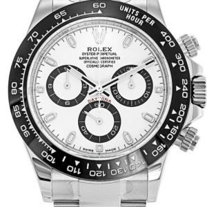 Replica Rolex Daytona 40mm White Dial 116500LN