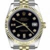 Rolex DateJust Black Dial Super Clone 16013 Super Clone