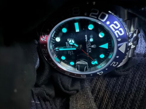 Rolex GMT Master II Black Dial Pepsi Super Clone 16710 - Image 4