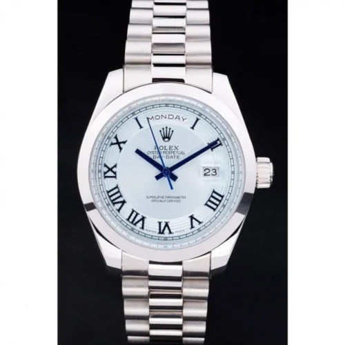 Rolex Day-Date 42mm White Dial RL197 Super Clone - Image 3