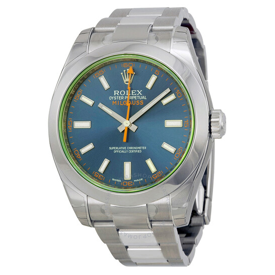 Rolex Milgauss Z-Blue Dial Super Clone 116400GV