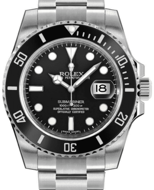 Rolex Submariner Black Dial Super Clone 116610LN