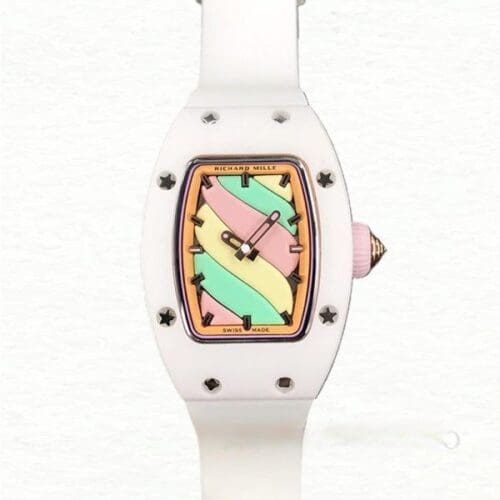 Richard Mille RM07-03 Ladies Automatic Candy Dial Ceramics Bezel