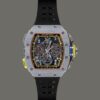 RICHARD MILLE RM65-01 GREY QUARTZ TPT AUTOMATIC SPLIT SECONDS CHRONOGRAPH