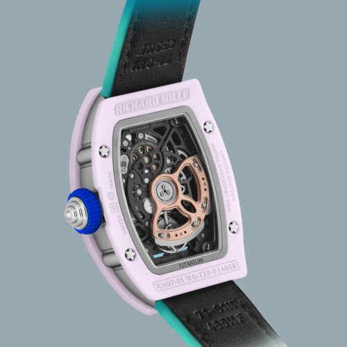 RICHARD MILLE RM07-01 COLOURED CERAMIC PASTEL PINK LIMITED EDITION - Image 2