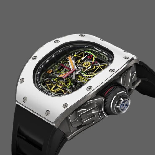 RICHARD MILLE RM50-02 MANUAL WINDING TOURBILLON VIBRATING ALARM "AIRBUS CORPORATE JETS" LIMITED EDITION - Image 3