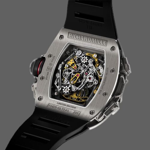 RICHARD MILLE RM50-02 MANUAL WINDING TOURBILLON VIBRATING ALARM "AIRBUS CORPORATE JETS" LIMITED EDITION - Image 2