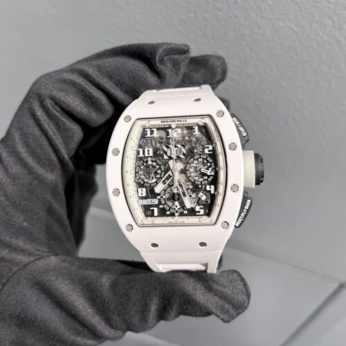 RICHARD MILLE RM011 AUTOMATIC FLYBACK CHRONOGRAPH FELIPE MASSA WHITE GHOST AMERICA LIMITED EDITION - Image 3