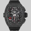 RICHARD MILLE RM11-02 AUTOMATIC FLYBACK CHRONOGRAPH DUAL TIME ZONE "JET BLACK" AMERICAS LIMITED EDITION