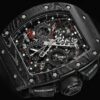 RICHARD MILLE RM11-02 AUTOMATIC FLYBACK CHRONOGRAPH DUAL TIME ZONE "JET BLACK" AMERICAS LIMITED EDITION - Image 2