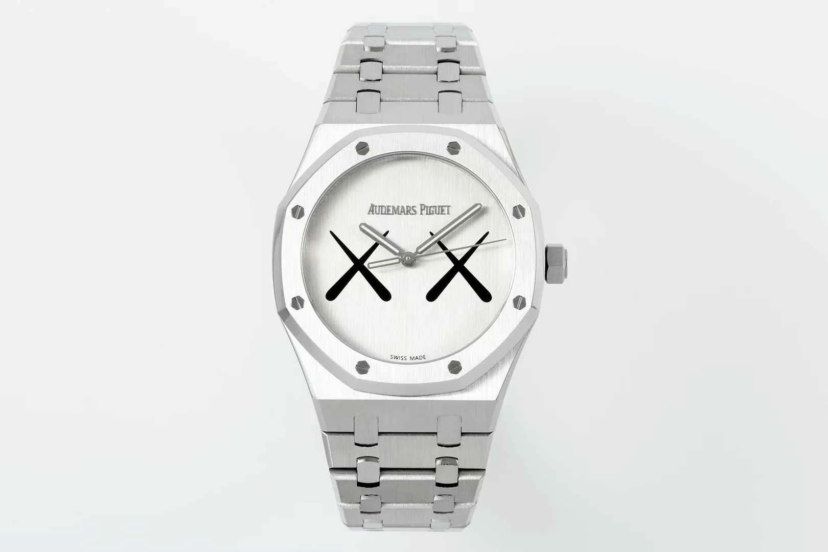 Royal Oak 41mm KAWS SS APSF 1:1 Best Edition White/XX Dial