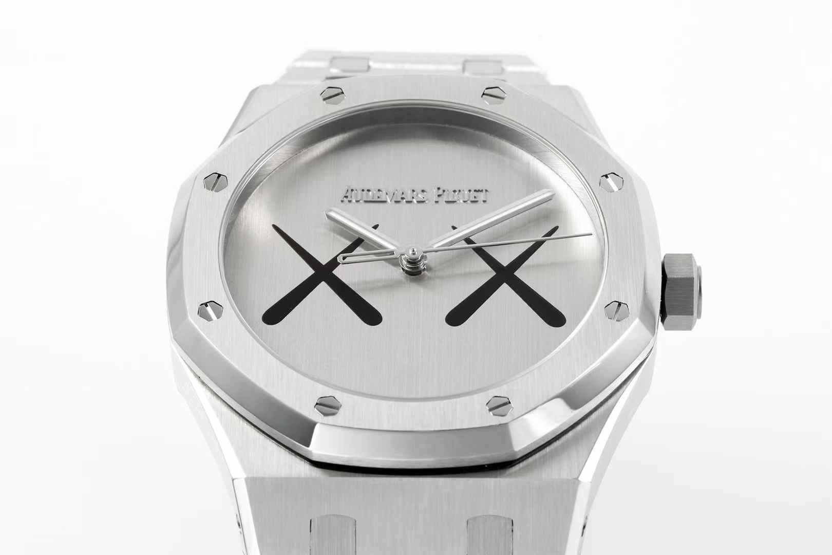 Royal Oak 41mm KAWS SS APSF 1:1 Best Edition White/XX Dial - Image 4