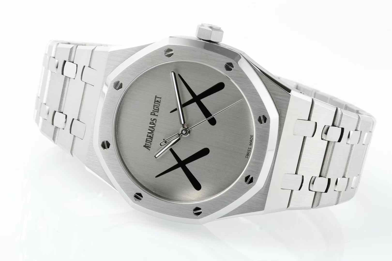 Royal Oak 41mm KAWS SS APSF 1:1 Best Edition White/XX Dial - Image 5