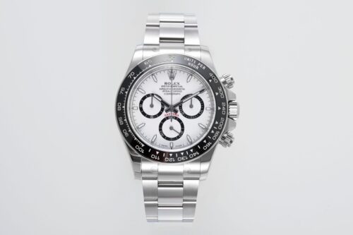 Daytona 126500 White Dial on 904L Stainless Steel Bracelet