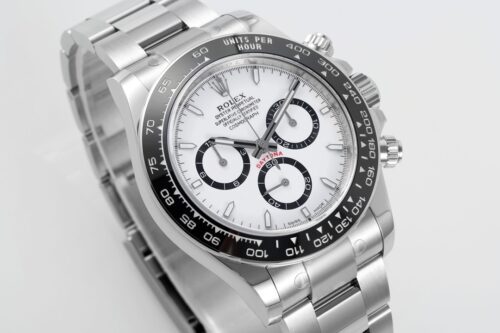 Daytona 126500 White Dial on 904L Stainless Steel Bracelet - Image 2