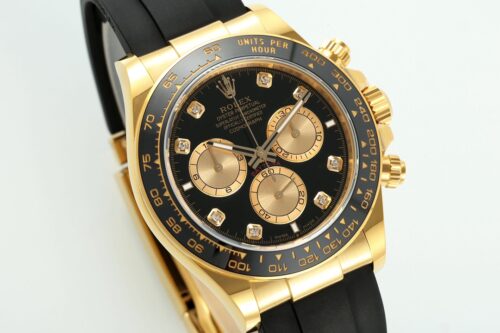 Daytona 126518 40mm Yellow Gold with Black/Diamond Dial  - Image 2