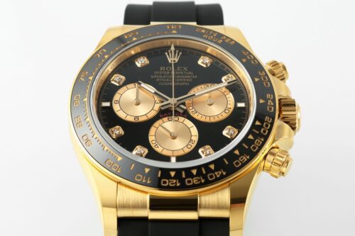 Daytona 126518 40mm Yellow Gold with Black/Diamond Dial  - Image 4