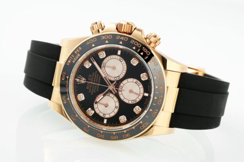 Daytona 126515 40mm Rose Gold with Black/Diamond Dial  - Image 5