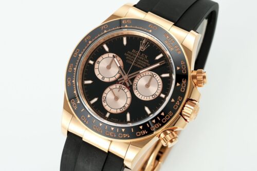 Daytona 126515 40mm Rose Gold/Rubber with Black Dial - Image 3