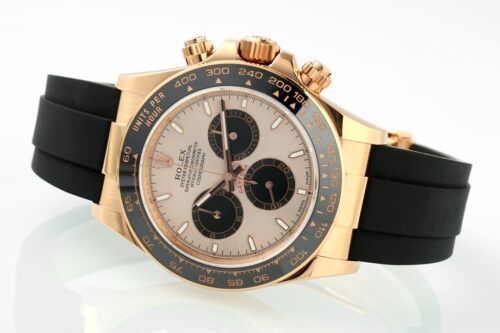 Daytona 126515 40mm Rose Gold/Rubber with Rose Gold Dial  - Image 5