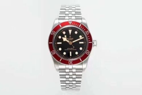 Black Bay M7941A1A0RU-0003 41mm Black Dial Red Bezel