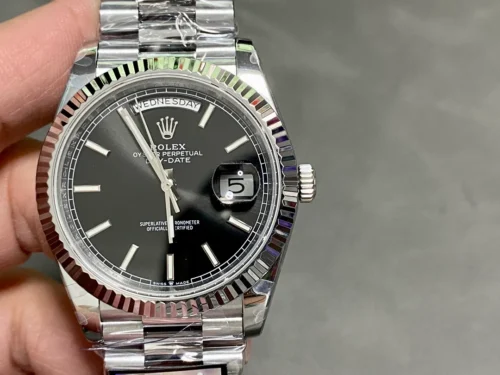 Day-Date 40mm Presidential Super Clone with Fluted Bezel - Image 7