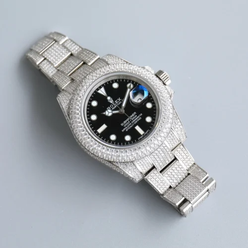 Rolex Submariner Diamond Custom Edition 40mm Super Clone - Image 3