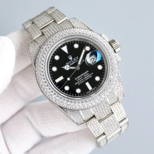 Rolex Submariner Diamond Custom Edition 40mm Super Clone - Image 4