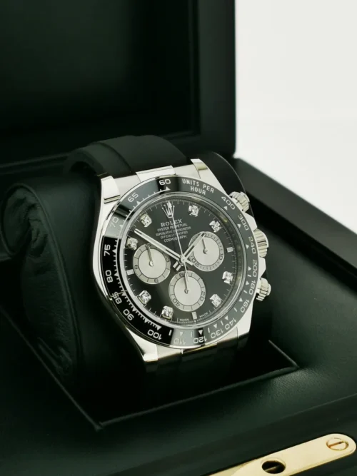 Daytona 126519 40mm Stainless Steel with Black/Diamond Dial  - Image 2