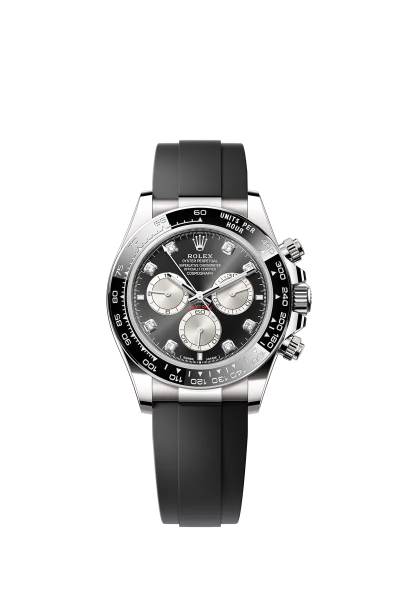 Daytona 126519 40mm Stainless Steel with Black/Diamond Dial 