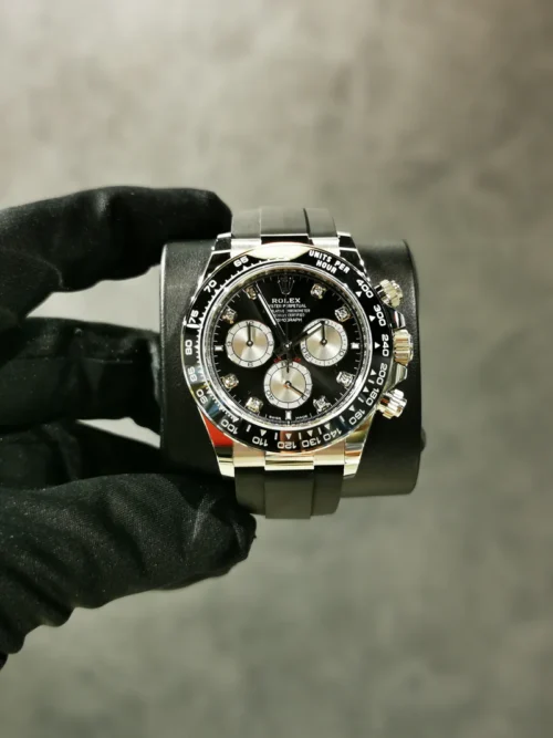 Daytona 126519 40mm Stainless Steel with Black/Diamond Dial  - Image 4