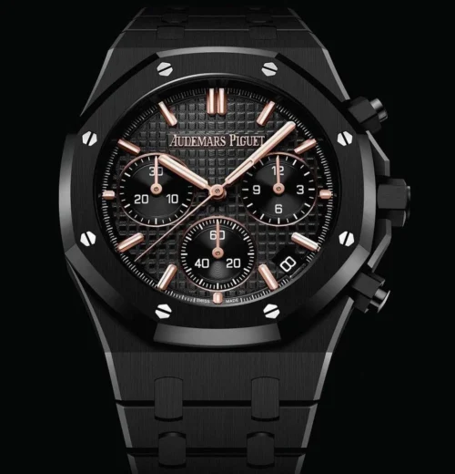 Royal Oak Chrono 26240CE 41mm Ceramic/Cer Black Dial - Image 2