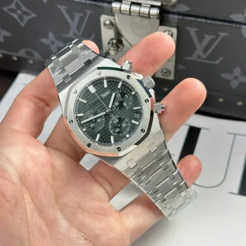 Royal Oak Chrono 26240ST 41mm SS/SS Green Dial - Image 4