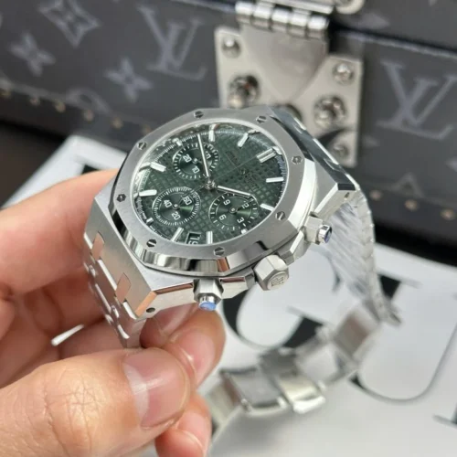 Royal Oak Chrono 26240ST 41mm SS/SS Green Dial - Image 3