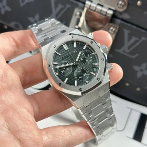 Royal Oak Chrono 26240ST 41mm SS/SS Green Dial - Image 2