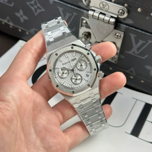 Royal Oak Chrono 26240ST 41mm SS/SS Silver Dial